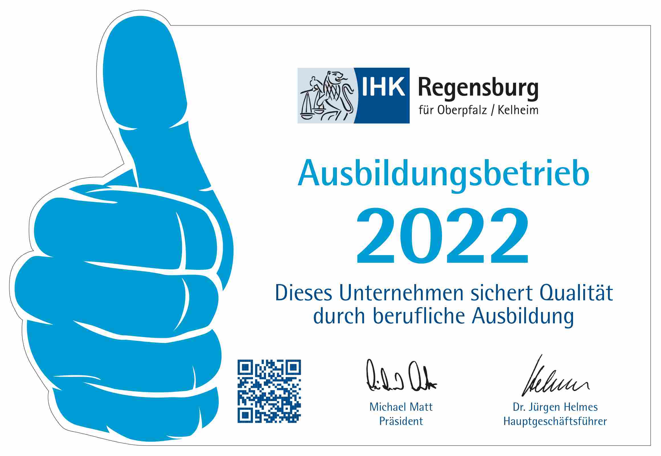 aufkleber anerkannter ausbildungsbetrieb klein